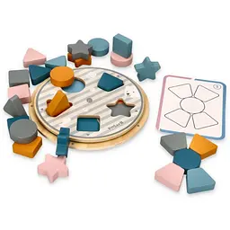 Дерев'яна гра-сортер Viga Toys PolarB Фігури (44050) - мініатюра 4