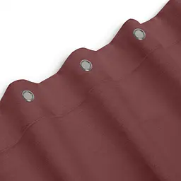 Шторка для душу та ванної Cosas з кільцями 180х180 marsala, ягідний (ShowerCurtains_19Marsala_DUK_180x180_Hook) - мініатюра 5