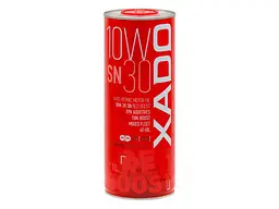 Масло моторне напівсинтетичне XADO Atomic Oil SN RED BOOST (бляшанка) 10W-30 1л