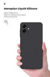 Чехол ArmorStandart ICON для Samsung A07 4G Camera cover Black (ARM86539) - мініатюра 7