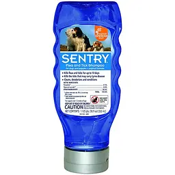 Sentry Tropical Breeze 0.532 л СентРИ тропічний бриз шампунь від бліх і кліщів для собак