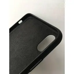 Оригінальний шкіряний чохол Apple Leather Case для iPhone XS Max (6.5") Black (MRWT2ZM/A) - мініатюра 10