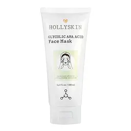 Маска для обличчя Hollyskin Glycolic AHA Acid Face Mask, 100 мл - мініатюра 2