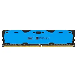 Модуль пам'яті GoodRam DDR4 4Gb Iridium Blue 2400 MHz (IR-B2400D464L15S/4G) PC4-19200 DIMM (IR--B2400D464L15S/4G PC4-19200 DIMM) Б/в
