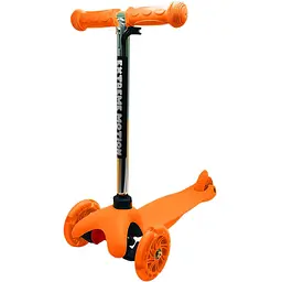 Самокат дитячий Bambi 15х60х28 см Помаранчевий 000268736