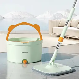 Комплект швабри та відра CoolMop Happy Flat Spin (CW006) - мініатюра 5