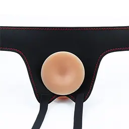 Страпон LoveToy Easy Strapon Set 8.5'' 21.5 см тілесний - мініатюра 13