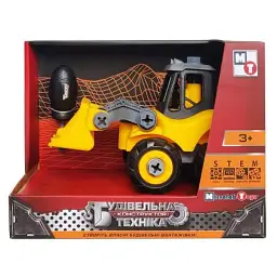 Конструктор Microlab Toys Будівельна техніка — трактор (MT8910А) - мініатюра 2