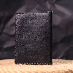 Шкіряна обкладинка на військовий квиток Слава ЗСУ Grande Pelle 16745 чорна - мініатюра 9