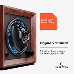 Ротомат скринька для автопідзаводу годинника Klarstein Brienz 1 (10045566) - мініатюра 3