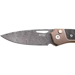 Ніж Lionsteel Twain Damascus Titanium Carbon Fiber Bronze - мініатюра 3