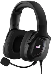 Гарнітура ігрова HG340, mini-jack/dual 3.5 мм, RGB, 2м, чорний 2E Gaming teh0013109