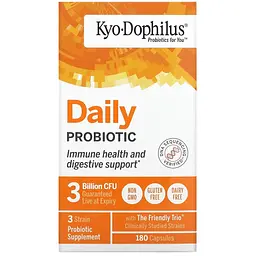 Пробіотик щоденний Kyolic Kyo-Dophilus Daily Probiotic 180 капсул - мініатюра 2