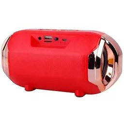 Колонка портативна XPRO WS 1833 10Вт USB AUX FM Bluetooth синя / червона / чорна (WS 1833) - мініатюра 2