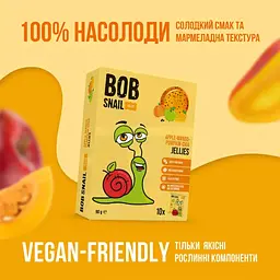 Мармелад Bob Snail Манго, гарбуз, чіа 90 г (4820219346678) - мініатюра 2