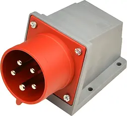 Вилка стаціонарна 32А P5 IP44 3P+N+PE UCombi АСКО-УКРЕМ (A0080010140) - мініатюра 3