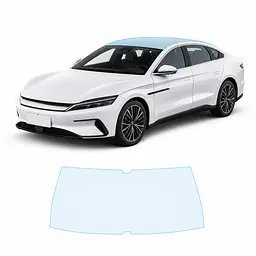 Антигравійна захисна бронеплівка за лекалами для BYD Han II 2020-2022 - зона даху