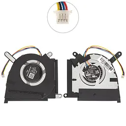 Вентилятор для ноутбука ASUS TUF Dash F15 FX517ZC FX517ZE (GPU FAN) (13NR0950P02011) (Кулер)