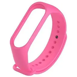 Ремінець Silicone Mi Band 3/4 Світло-рожевий (13)