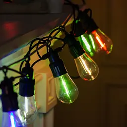 Ретро-гірлянда вулична 10 LED довжина 5 метрів, мультиколор GarlandoPro S14ML - мініатюра 27