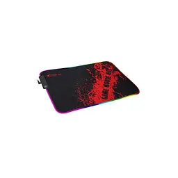 Килимок для миші Xtrike ME MP-602 RGB-підсвічування, чорний/червоний (MP-602) - мініатюра 2