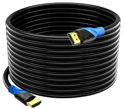 Кабель Rommisie HDMI 2.0 4K 15 м (50FT) 18 Гбіт/с із позолоченими роз'ємами