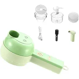 Ручний електричний різак для овочів 4 в 1 ∙ Електричний подрібнювач Food Chopper Catling