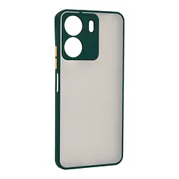 Чехол-панель-накладка для Xiaomi Redmi 13C 4G Poco C65, Frosted Matte, зеленый, противоударный чехол с защитой всего корпуса, термополиуретан TPU + поликарбонат PC, ArmorStandart (ARM72511)