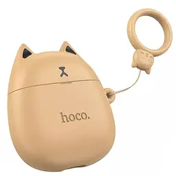 Бездротові TWS навушники Hoco EW45 Cat Case Caramel Cat - мініатюра 2