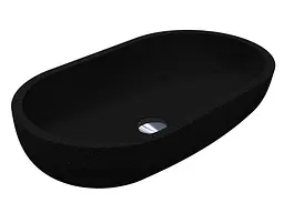Умивальник Miraggio Mark 625 mirastone black Чорний матовий 0002689