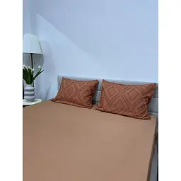 Простирадло на резинці Ecotton Orange Полісатин 200х180 см (24589) - мініатюра 2