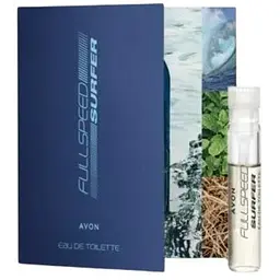 Листівка з пробним зразком Туалетної води Avon Full Speed Surfer для Нього 0.6 мл