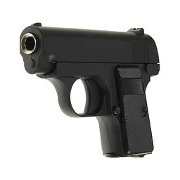 Страйкбольний пістолет Galaxy COLT1908, метал, чорний, вага 360 г, G1