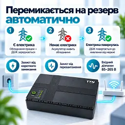 Пристрій безперебійного живлення TTN DC-1036P 36W 20000mAh (DCSL-1036PC_20000) - мініатюра 11