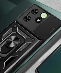 Панель BeCover Military для Tecno Spark Go 2024 (BG6) Black (710684) - мініатюра 4