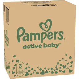 Уцінка. Набір підгузків Pampers Active Baby 3 (6-10 кг) 208 шт. - мініатюра 2