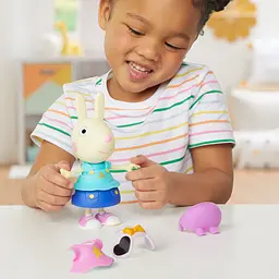 Ігровий набір Peppa Figurines Модна пригода Одягни Ребеку (G0329) - мініатюра 6