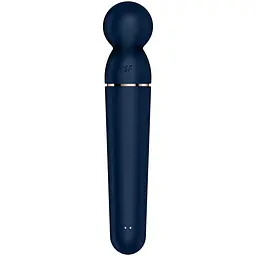 Вібромасажер Satisfyer Planet Wand-er Blue/RoseGold - мініатюра 3