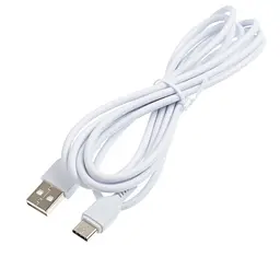 Кабель Hoco X20 Pisces Cable USB to Type-C 2A 2m White
