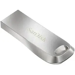 Флеш накопичувач USB 512Gb SanDisk Ultra Luxe сріблястий USB 3.2 Gen 1 до 400 МБ/с (SDC74-512G-GAM46)