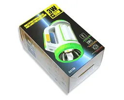 Ліхтар на сонячній батареї з акумулятором та USB-зарядкою D5158 з функцією Power Bank 2000mAh, 360° освітлення, Yu Xin 86152 - мініатюра 3