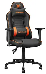 Ігрове крісло Cougar Fusion S Black/Orange (Fusion S) - мініатюра 3