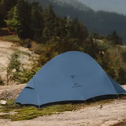 Намет надлегкий двомісний Naturehike Cloud Up Pro CNK2350WS020, 20D, блакитний - мініатюра 2