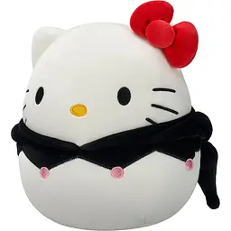М'яка іграшка Squishmallows Hello Kitty Хелоу Кітті в образі Куромі 20 см (SQSN00388) - мініатюра 7