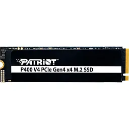 Накопичувач SSD Patriot m.2 NVMe 1TB P400 V4 PCIe 4.0 x4 TLC (P400VP1TBM28H) - мініатюра 1
