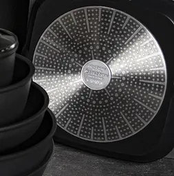 Каструля з кришкою Barazzoni Black Titan 85560202098 20 см 2.4 л чорна - мініатюра 2