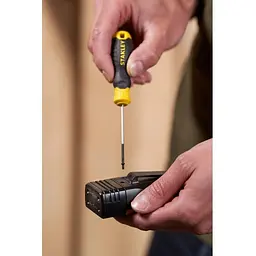 Викрутка плоска Stanley Cushion Grip S/D Slotted SL2.5x60 мм (STHT16151-0) - мініатюра 3