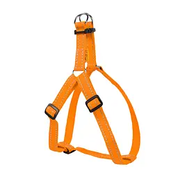 Шлея Dog Extreme з нейлону регульована (ширина 25мм В:60-90см) помаранчевий