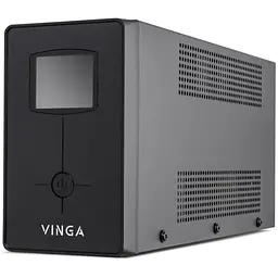 Пристрій безперебійного живлення Vinga LCD 1200VA metal case (VPC-1200M) - мініатюра 2