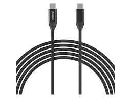 Кабель USB Type-C Choetech USB Type-C to USB Type-C 2m Black (XCC-1036) - мініатюра 2
